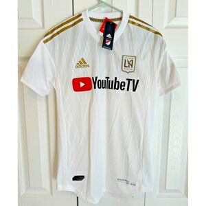 Adidas LAFC MLS YouTube Soccer Inaugural Season LA Away Jersey Men's Small 2018